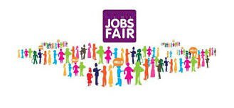 Logo for In the madding crowd at a careers fair